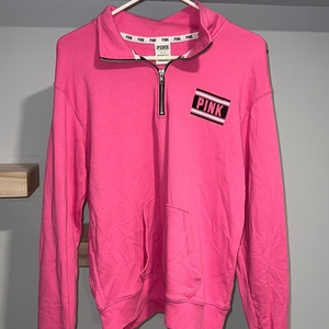 Victoria’s Secret‎ pink sweatshirt quarter zip